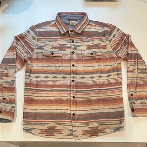 Faherty Multicolor Striped Casual Button Down Shirt